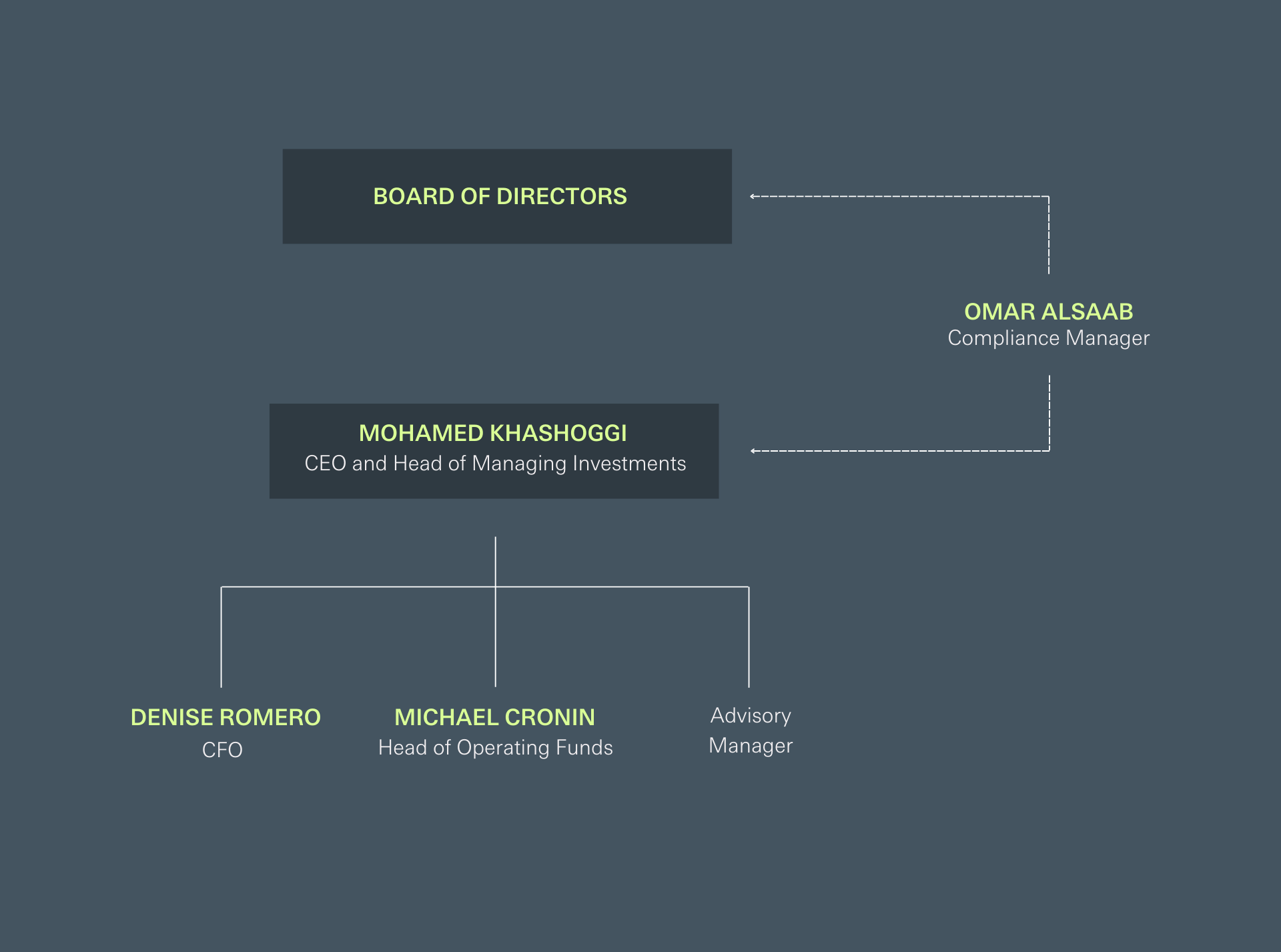 Saudi org chart